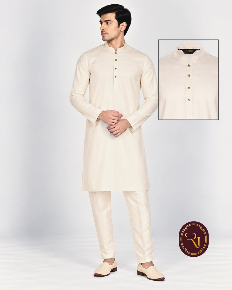 Shahanai Men's Pure Cotton Kurta