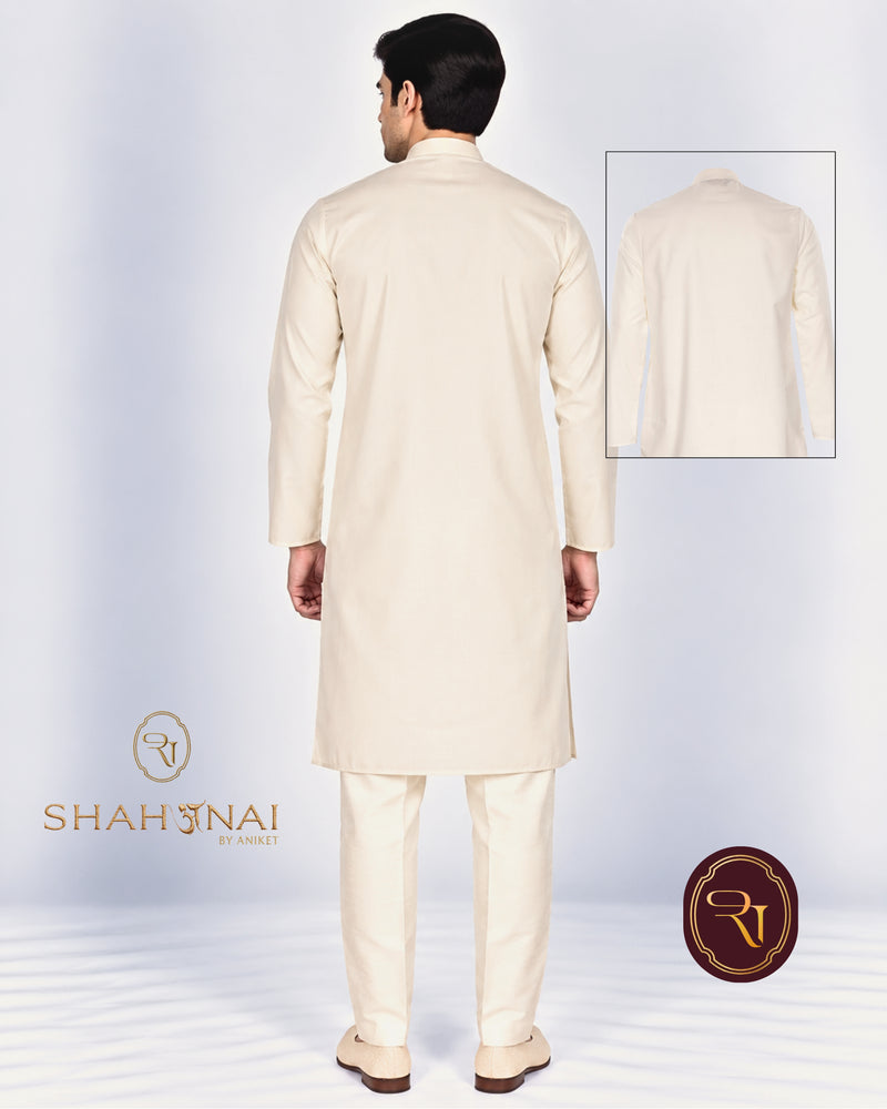 Shahanai Men's Pure Cotton Kurta