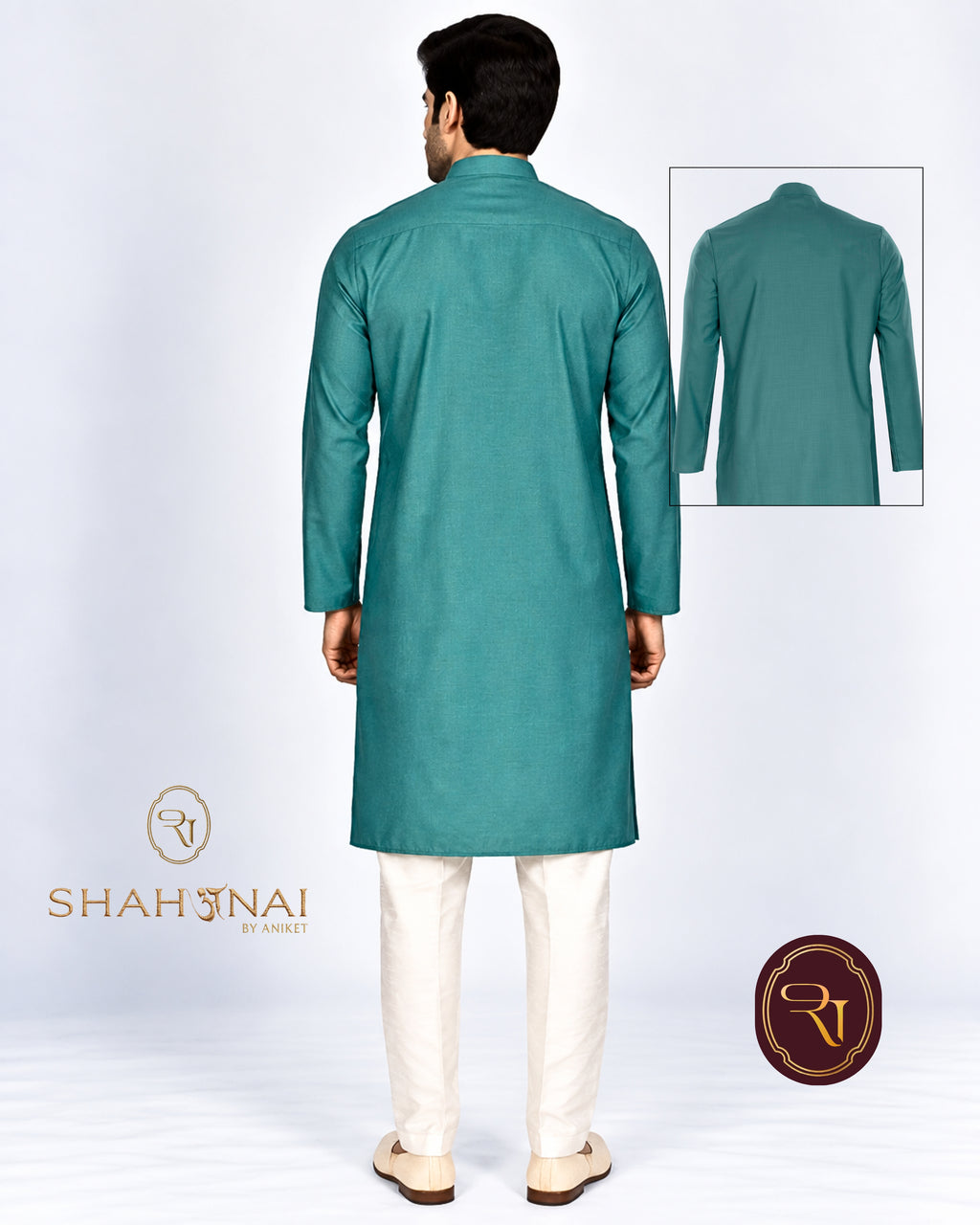 Shahanai Men's Pure Cotton Kurta