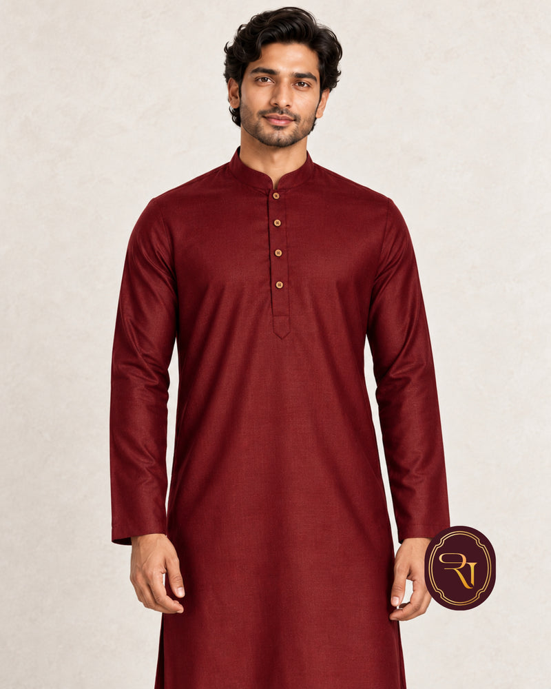 Shahanai Men's Pure Cotton Kurta