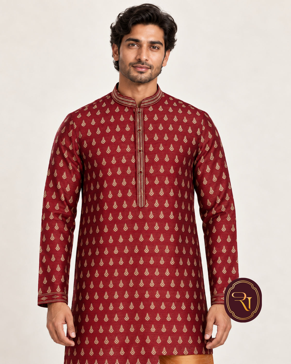 Shahanai Men's Pure Cotton Kurta