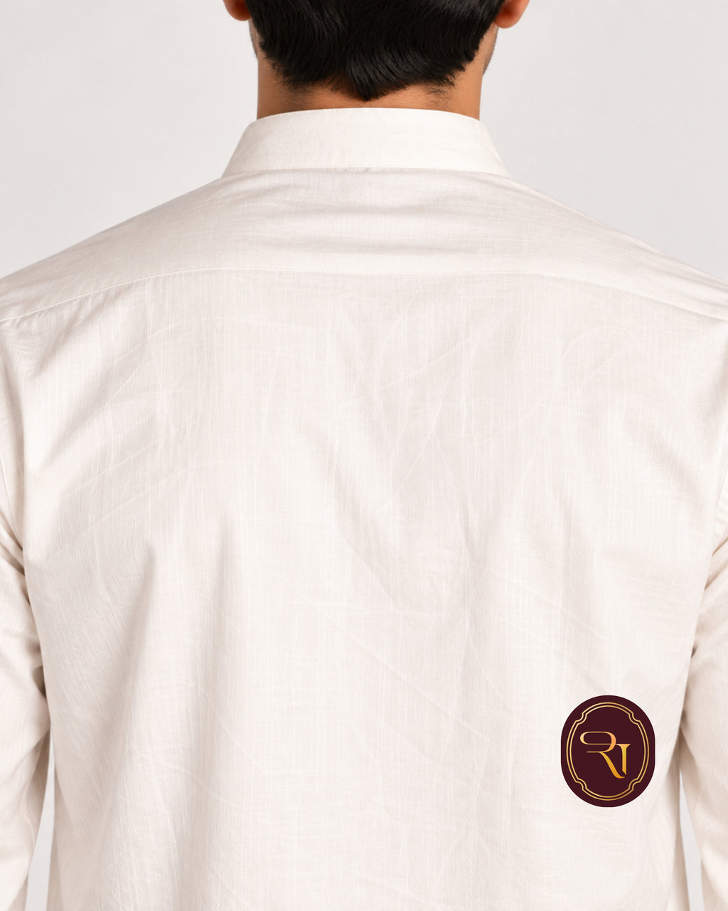 Shahanai Men's Pure Cotton White Kurta
