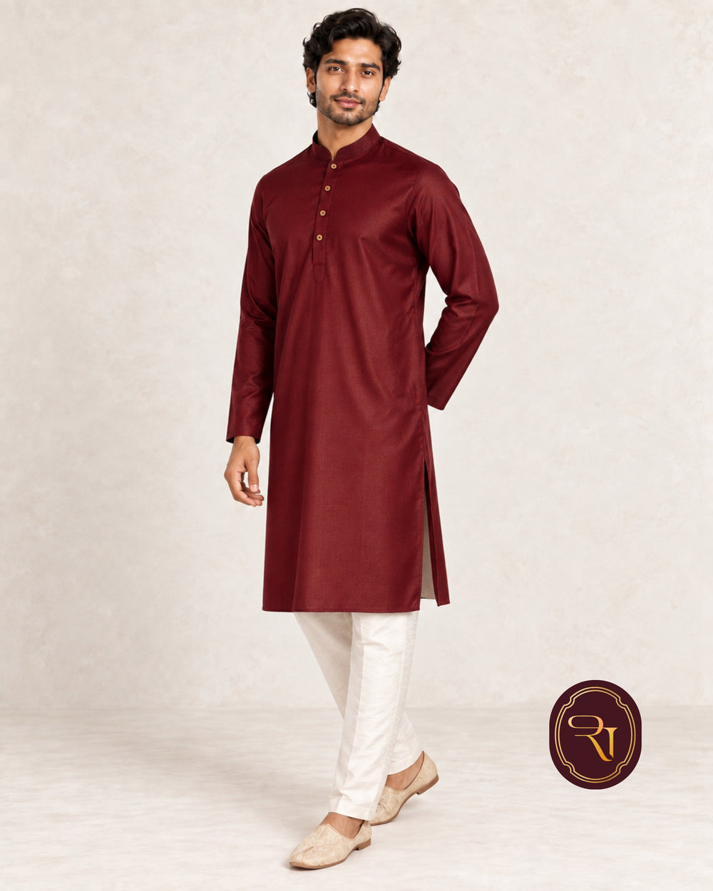 Shahanai Men's Pure Cotton Kurta