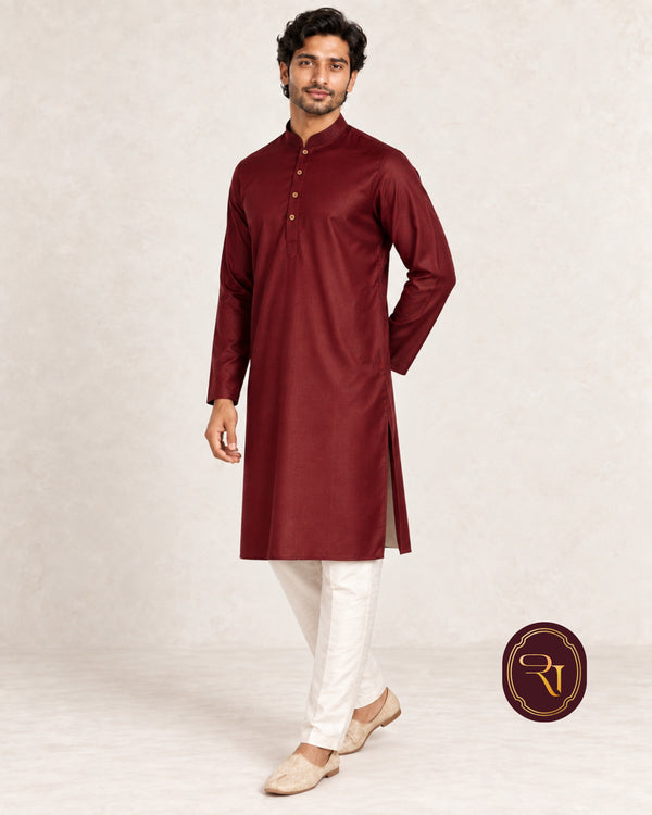 Shahanai Men's Pure Cotton Kurta