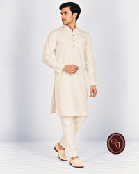 Shahanai Men's Pure Cotton Kurta